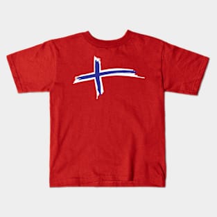 Norwegian flag Kids T-Shirt